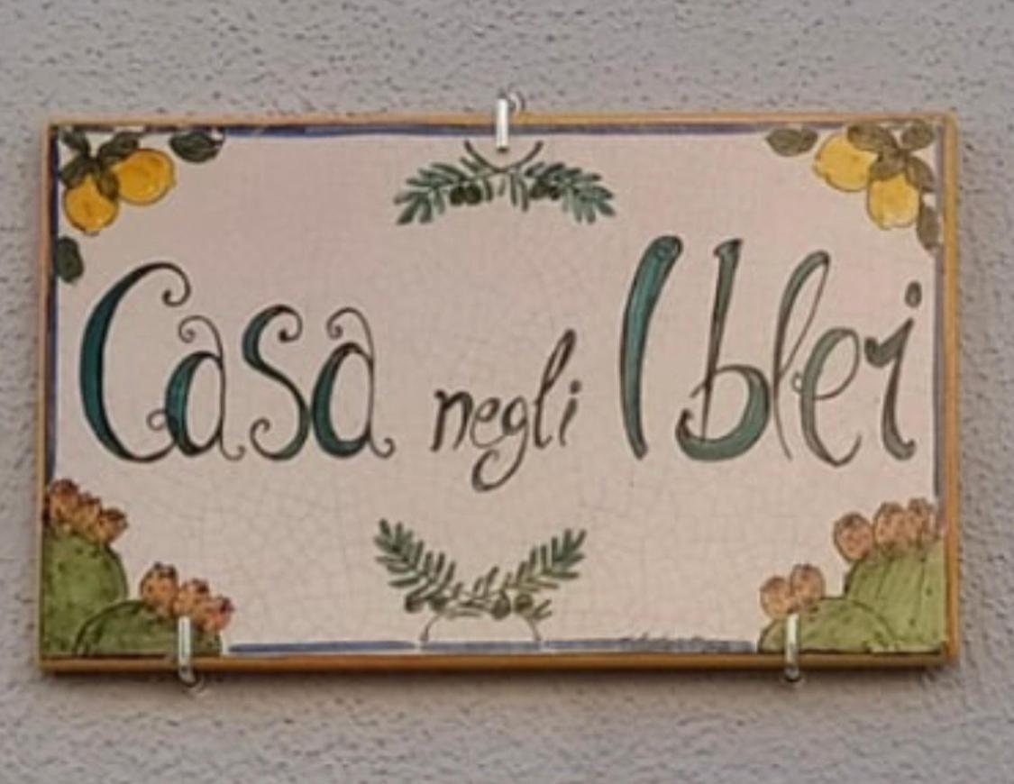 Casa Negli Iblei Leilighet Canicattini Bagni Eksteriør bilde